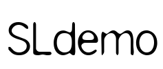 SLdemo Font Image