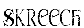 Skreech Font Image