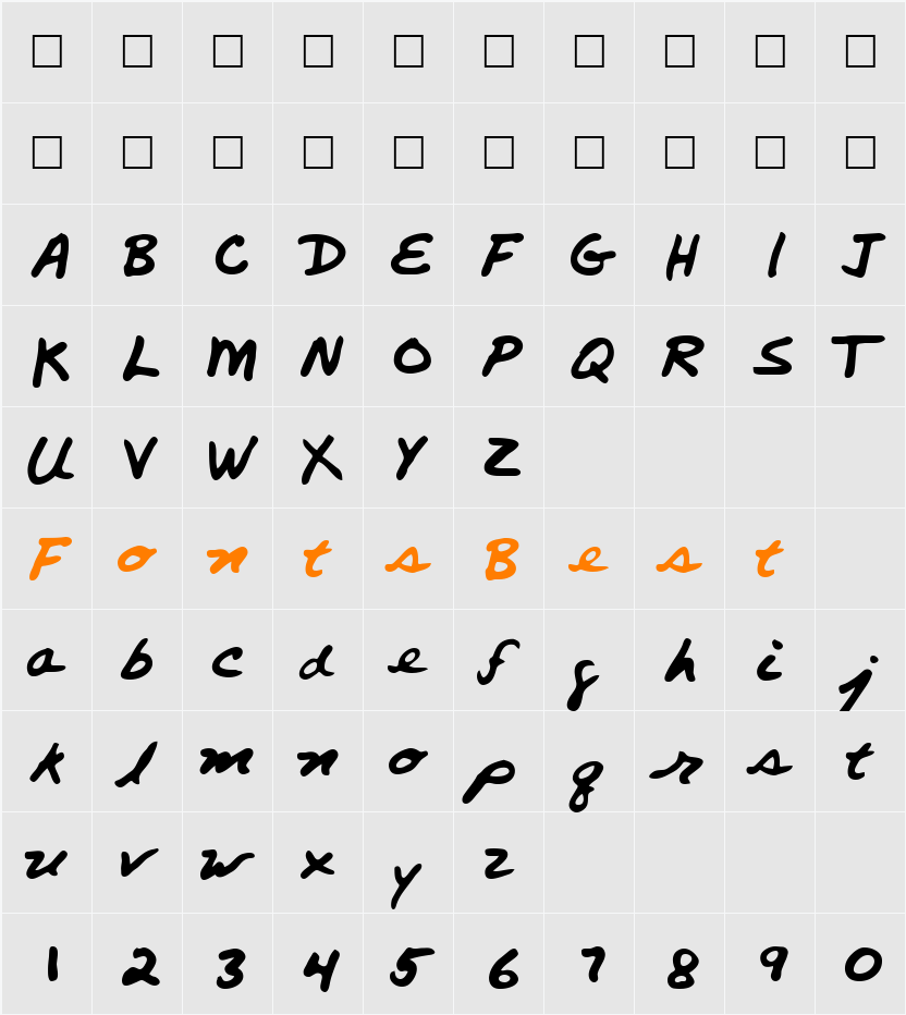 Pali Character Map