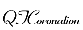 QTCoronation Font Image