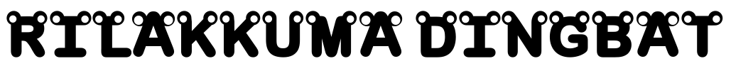 rilakkuma dingbat Font Image