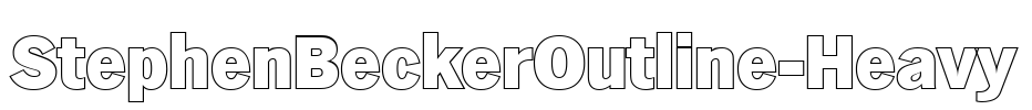 StephenBeckerOutline-Heavy