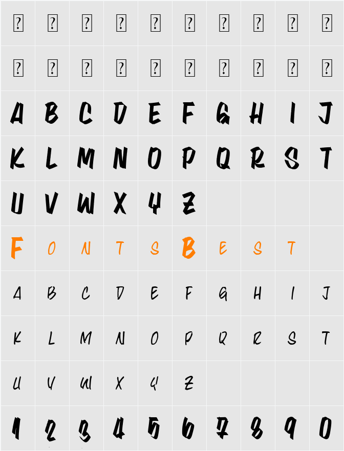 LYNA KETY Character Map
