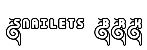 Snailets BRK Font Image