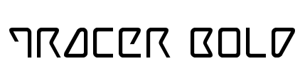Tracer Bold Font Image