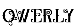 QWERLY Font Image