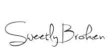 Sweetly Broken Font Image