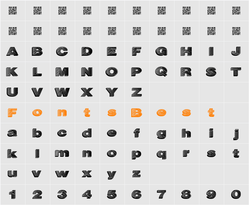 HighLevel Character Map