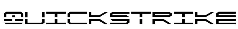 QuickStrike Font Image