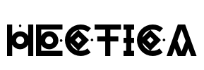 HECTICA Font Image