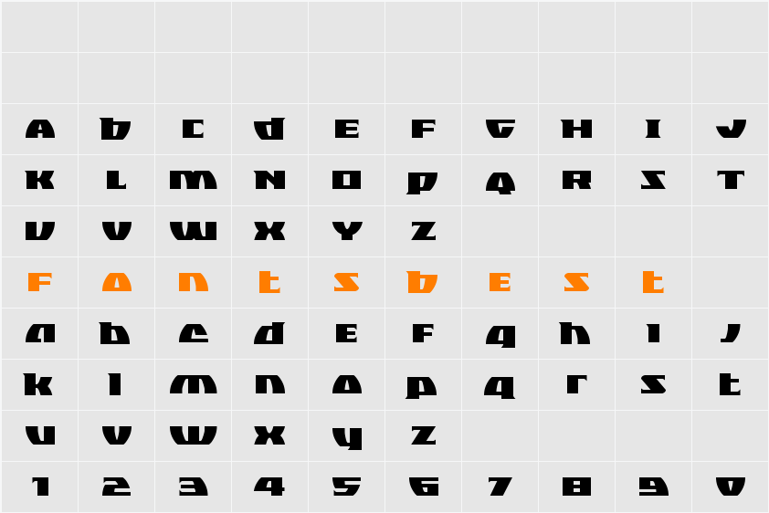 Black Bishop Character Map
