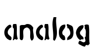 analog
