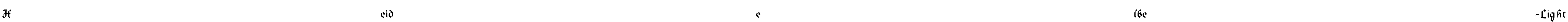 Heidelbe-Light Font Image