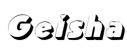 Geisha Font Image