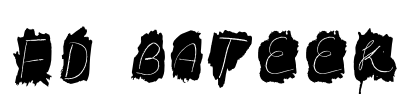 FD Bateek Font Image