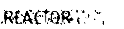 Reactor Font Image