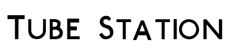 Tube Station Font Image
