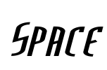 Space Font Image