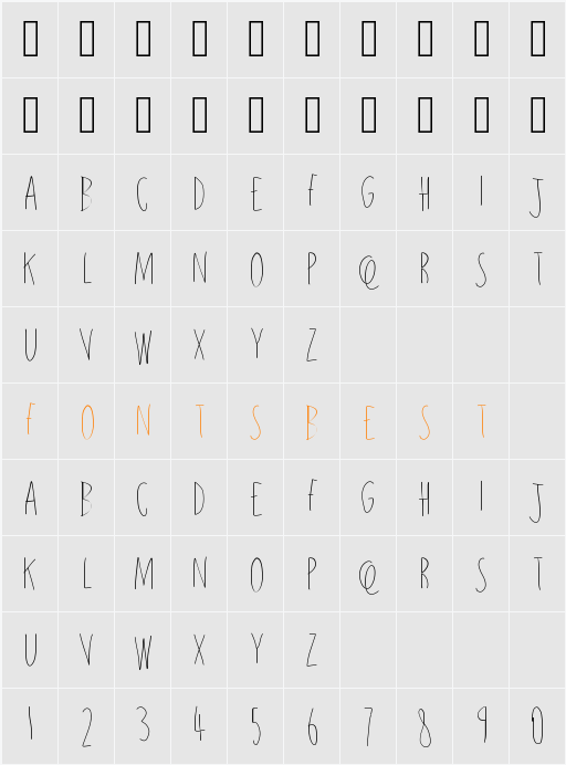 sundrop Character Map