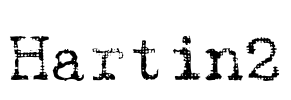 Hartin2 Font Image