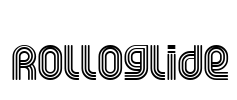 Rolloglide Font Image