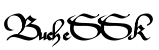 BucheSSK Font Image