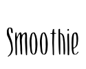 Smoothie Font Image