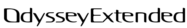 OdysseyExtended Font Image