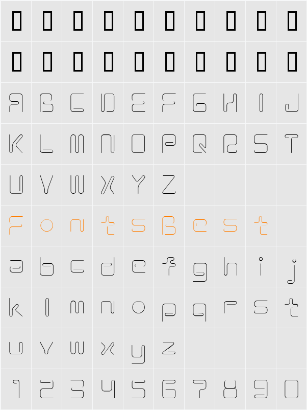 Coil Character Map