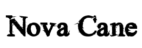 Nova Cane Font Image