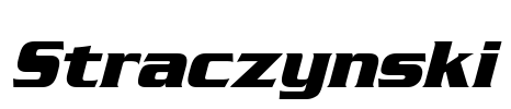 Straczynski Font Image