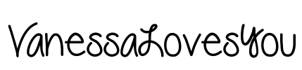 VanessaLovesYou Font Image