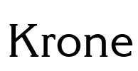 Krone Font Image