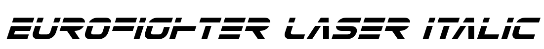Eurofighter Laser Italic