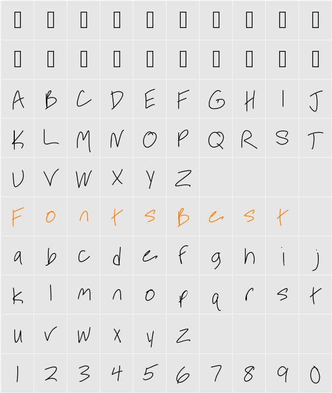 Desperate For You Character Map
