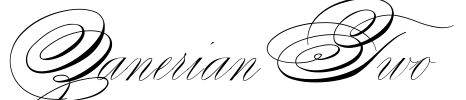 Zanerian Two Font Image