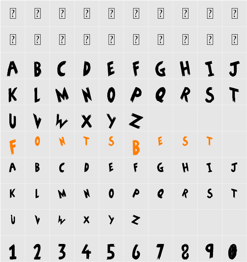 HoW tO dO SoMeThInG Character Map