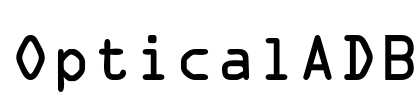 OpticalADB Font Image
