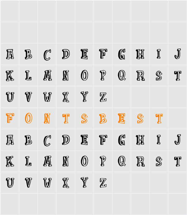 Punkin Pie Character Map