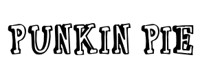 Punkin Pie Font Image