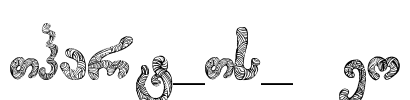 Thart_Ts_Geo Font Image