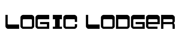 Logic lodger Font Image