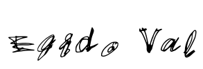 Egido Val Font Image