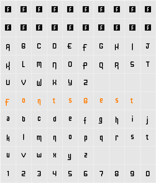 Kinglify Character Map