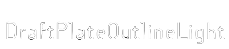 DraftPlateOutlineLight
