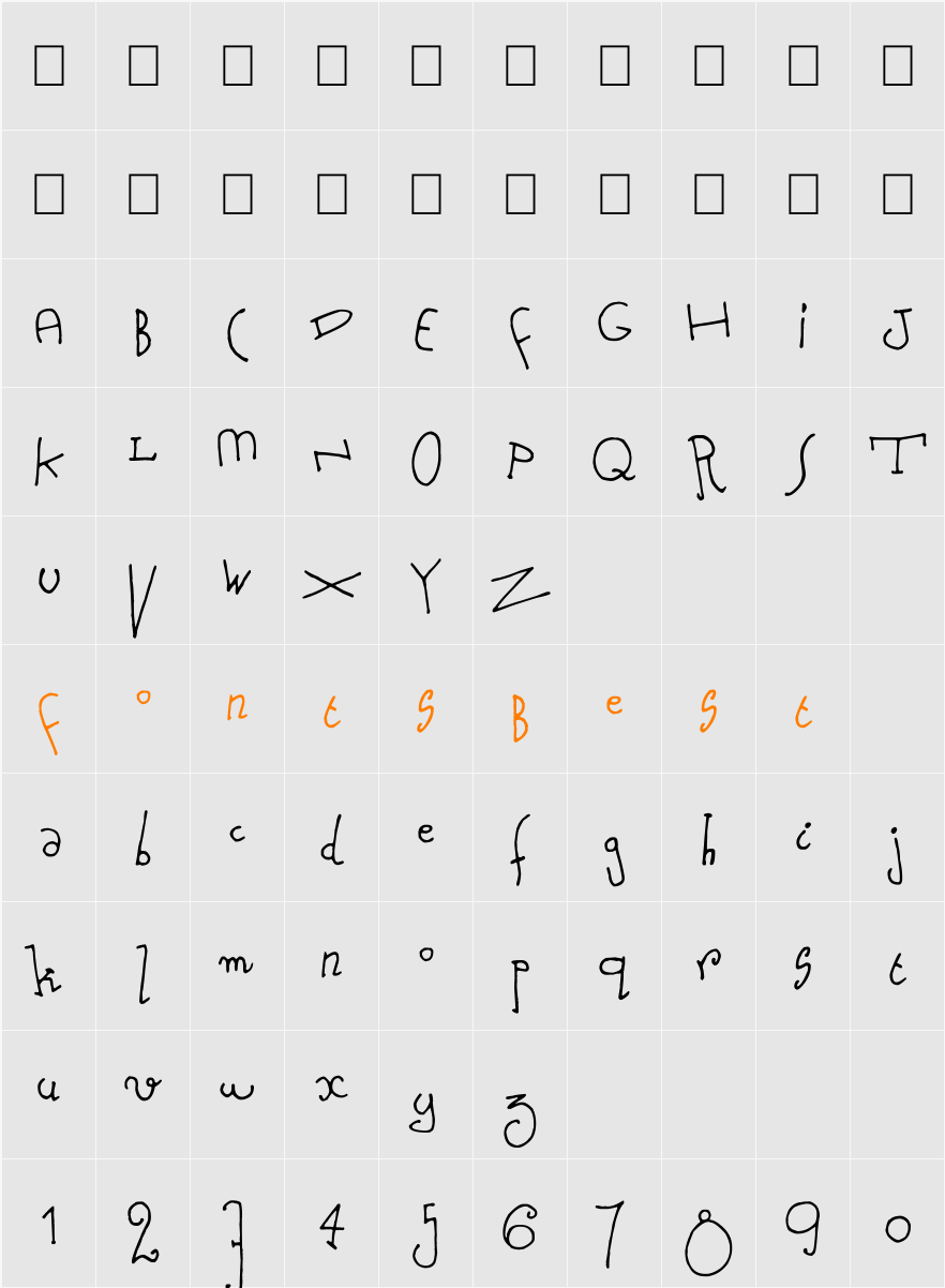 Nursery Tale Character Map