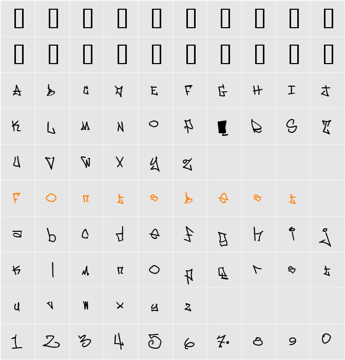 Eastside Motel Character Map
