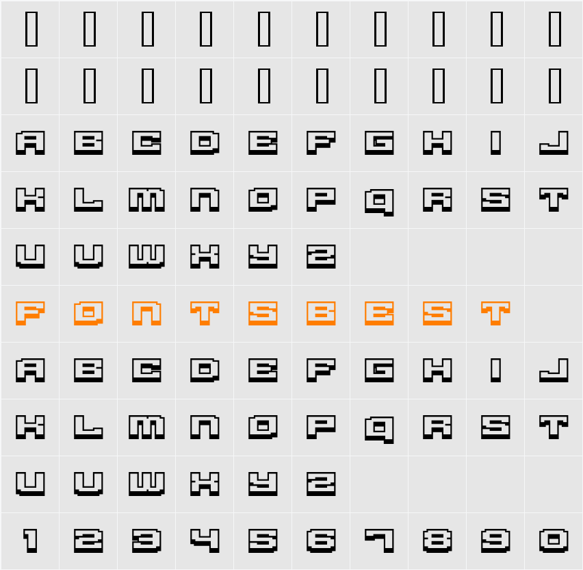Gargantua BTN Shadow Character Map