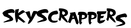 SkyScrappers Font Image