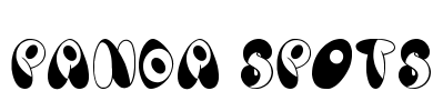 Panda Spots Font Image